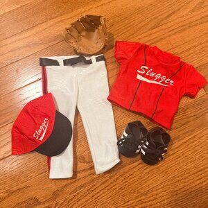 American Fashion World 18" doll baseball/softball outfit